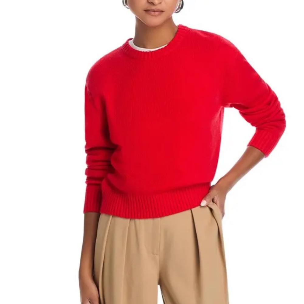 GOOD AMERICAN Cozy Crewneck Sweater